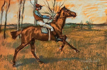 the jockey Edgar Degas Oil Paintings